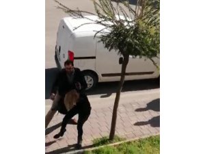 Yol verme kavgasında kadın sürücüye biber gazıyla saldırdı