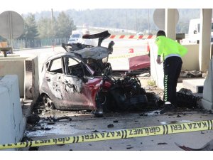 Genç sürücü, ailesinden izinsiz aldığı araçta feci şekilde can verdi