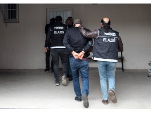 Elazığ’da uyuşturucu operasyonu: 3 gözaltı