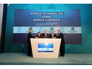 Borsa İstanbul’da gong Bursa Çimento için çaldı
