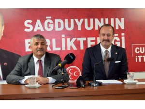 MHP’li Osmanağaoğlu: “Atatürk’ün kurtardığı İzmir, Kılıçdaroğlu tarafından düşmana teslim ediliyor”