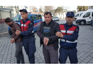 İnek hırsızları adliyeye sevk edildi