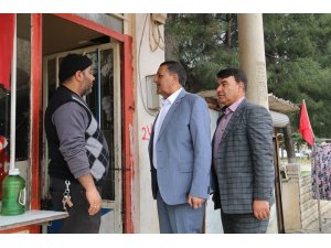 Özyavuz esnafı ziyaret etti