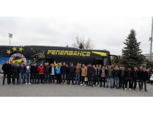 Fenerbahçe idmanını subaylar takip etti
