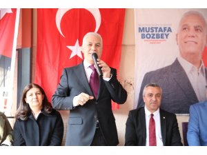 Bozbey’den üretici kadınlara mikro kredi desteği sözü