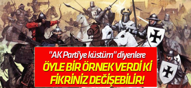 "AK Parti'ye küstüm" diyenlere Aydın Ünal öyle bir örnek verdi ki, fikriniz değişebilir!