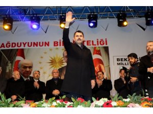 Bakan Kurum: “Bizim terör kadar önceliğimiz kentsel dönüşüm”