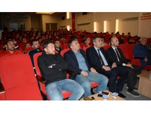 Manisa BBSK altyapısına ’Beslenme ve Anti-Doping’ konulu seminer
