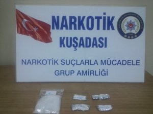 Uyuşturucu için pantolonuna gizli cep yapmış