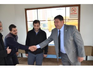 Başkan adayı Cem Parlak, taksici esnaflarıyla buluştu