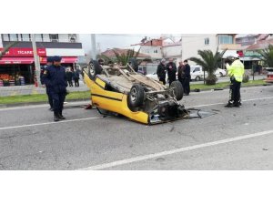 Uzman çavuş kazada ağır yaralandı