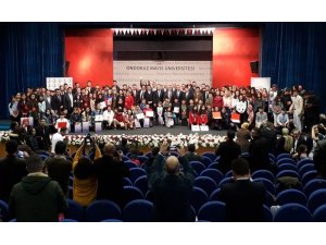 Dahi beyinler ödüllerini aldı