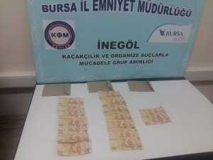 İnegöl’de sahte para operasyonu 3 kişi cezaevini boyladı
