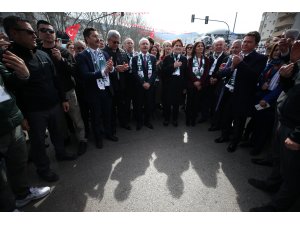 CHP'li adayın şehit eşine tepki göstermesi