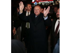 Erdoğan'dan Ülkü Ocaklarına ziyaret