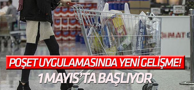 1 Mayıs'tan İtibaren Mağaza Poşetleri de Market Poşetleri de 25 Kuruşa Satılacak