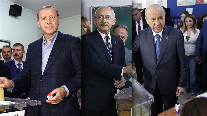 Liderlerin oy kullanacağı sandıklar belli oldu
