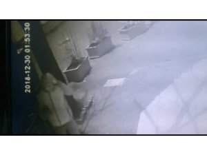 Market fareleri güvenlik kameralarında