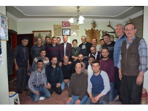 Başkan Bozkurt, Şuhut Avcılar Kulübü üyelerini ziyaret etti