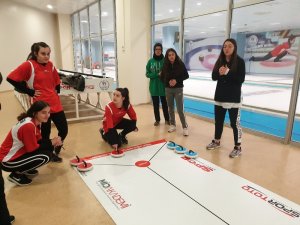 Trabzon’un ilk curling şampiyonları oldular