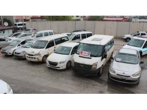 Türkiye’de çalınan araçlar Suriye’de bulundu