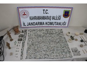 Kahramanmaraş’ta tarihi eser operasyonu