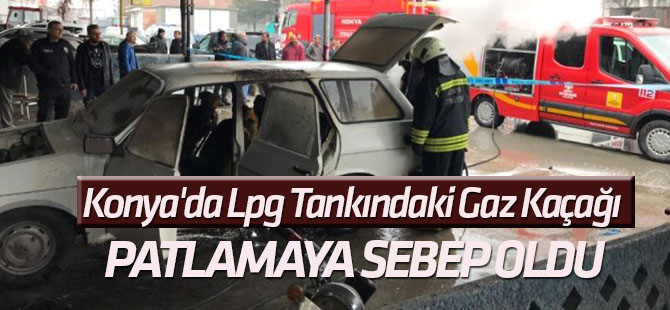 Lpg Tankındaki Gaz Kaçağı Patlamaya Sebep Oldu: 3 Yaralı