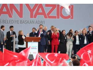 Yazıcı’nın mitingine yoğun katılım