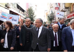 Cumhur İttifakı’ndan coşkulu yürüyüş