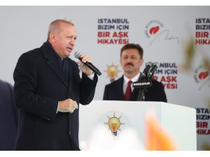 AK Parti'nin Bahçelievler mitingi