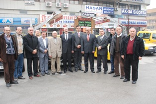 Şoförlerin yeni başkanı durakları gezdi