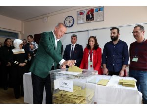Cumhurbaşkanı Erdoğan oyunu kullandı