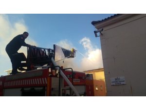 Ayvalık’ta restoranda korkutan yangın