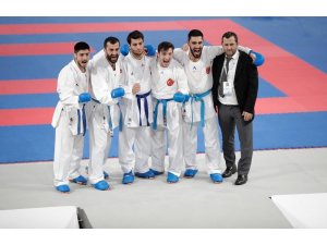 Milli karateciler üst üste üçüncü kez Avrupa şampiyonu oldu