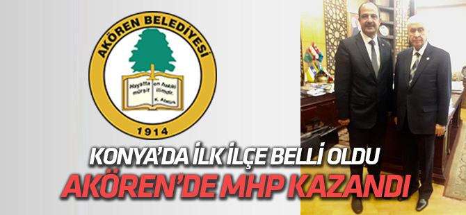 Akören’de MHP Adayı kazandı