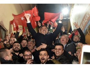 Gümüşhane’de sevinç gösterileri