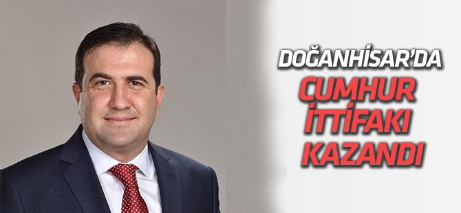 Doğanhisar’da Cumhur İttifakı kazandı