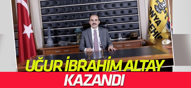 Konya Büyükşehir Belediye Başkanlığını  AK Parti adayı Uğur İbrahim Altay kazandı