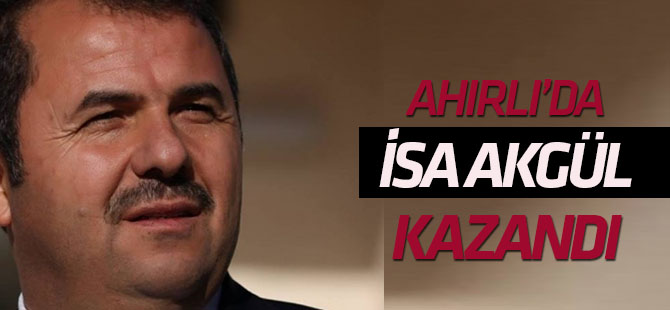 Ahırlı'da İsa Akgül yeniden başkan