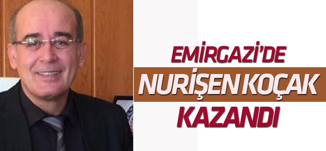 Emirgazi'de Nurişen Koçak kazandı