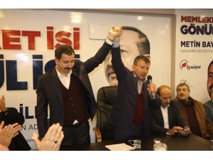 Karaköprü Belediye Başkanı yeniden Metin Baydili oldu