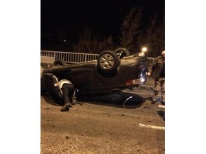 Pınarbaşı’da trafik kazası: 4 yaralı
