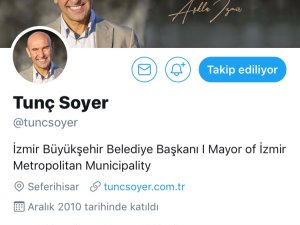 Tunç Soyer, sosyal medyadaki unvanını güncelledi