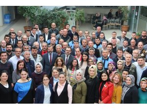 Gürsu’da Mustafa Işık, personeli tarafından coşkuyla karşılandı