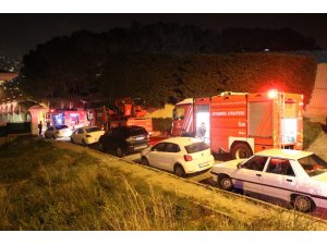 Boğaz manzaralı villada korkutan yangın