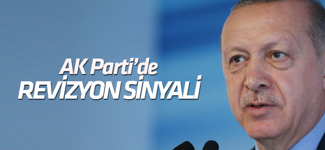Kabine ve partide revizyon sinyali