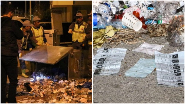 Kameralar inceleniyor... AK Parti'ye atılan oylar çöpten çıktı!