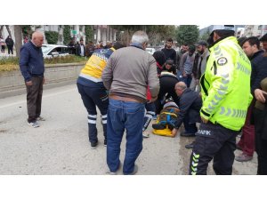 Bucak’ta trafik kazası: 1 yaralı