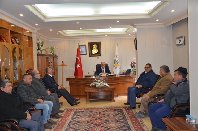 Başkan Yaka'ya tebrik ziyaretleri