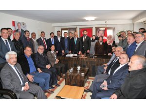 Aydın'dan AK Parti teşkilatına veda ziyareti